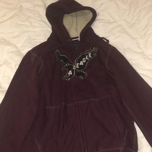 Zip up hoodie from American eagle